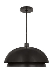 Shanti X-Large Pendant in Dark Bronze