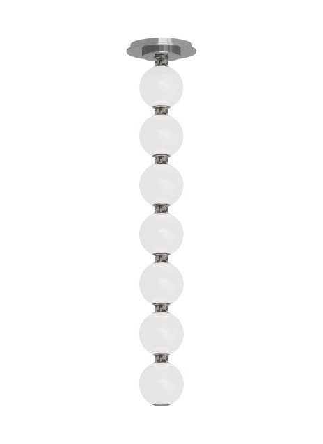 Perle 24 Pendant in Polished Nickel