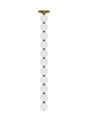 Perle 36 Pendant in Natural Brass