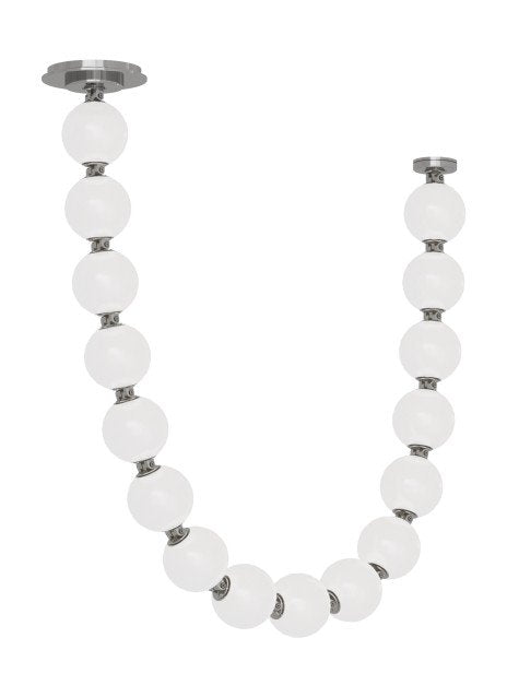 Perle 48 Pendant in Polished Nickel