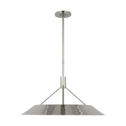 Sospeso X-Large Pendant in Polished Nickel