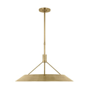 Sospeso X-Large Pendant in Natural Brass