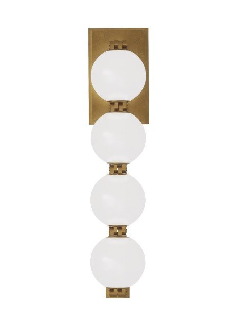 Perle 15 Wall Sconce in Natural Brass