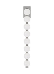 Perle 28 Wall Sconce in Polished Nickel