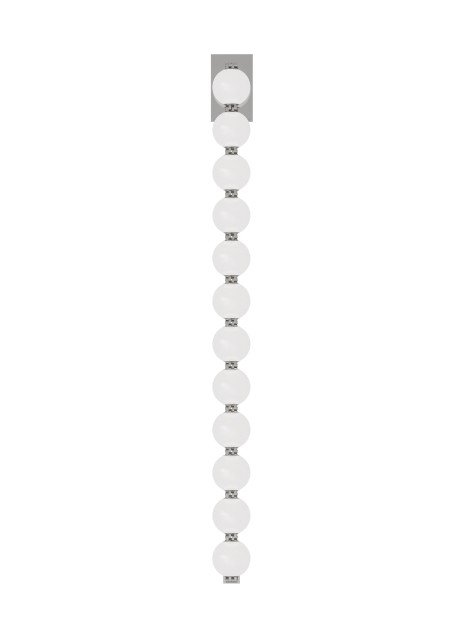 Perle 40 Wall Sconce in Polished Nickel