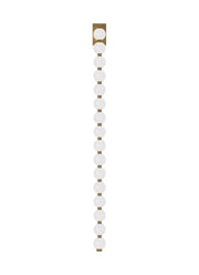 Perle 53 Wall Sconce in Natural Brass