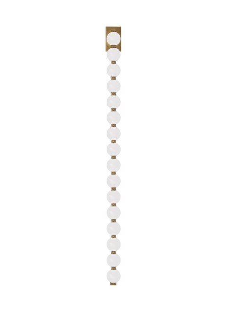 Perle 53 Wall Sconce in Natural Brass