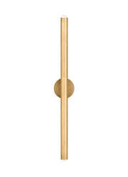 Ebell X-Large 2-Light Wall Sconce in Natural Brass