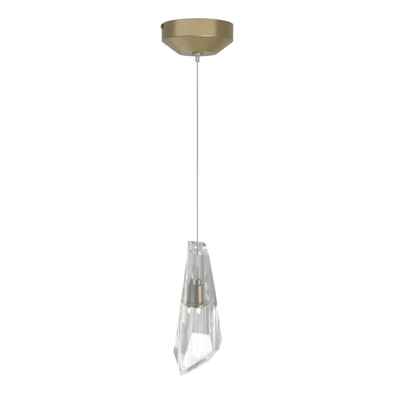 Luma Mini Pendant in Soft Gold - 161321-SKT-STND-84-CR by Hubbardton Forge