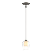 Simple Mini Pendant in Dark Smoke - 188600-SKT-MULT-07-ZU0291 by Hubbardton Forge