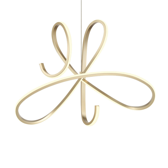 Astor By Robin Baron LED Pendant in Soft Gold - Lamps Expo
