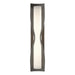 Dune Large Sconce in Dark Smoke - 204795-SKT-07-GG0347 by Hubbardton Forge