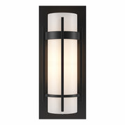 Banded with Bar Sconce in Black - 205892-SKT-10-GG0065 by Hubbardton Forge