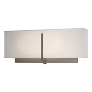 Exos Square Sconce in Dark Smoke - 207680-SKT-07-SE1606 by Hubbardton Forge