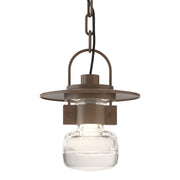 Mason Outdoor Ceiling Fixture in Coastal Bronze - 363003-SKT-75-ZM0448 by Hubbardton Forge