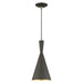 41185-07- Waldorf 1-Light Pendant in Bronze with Antique Brass by Livex Lighting