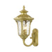7856-33- Oxford 3-Light Outdoor Wall Lantern in Soft Gold by Livex Lighting