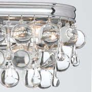 Calypso 6 Light 23" Bathroom Vanity in Polished Chrome