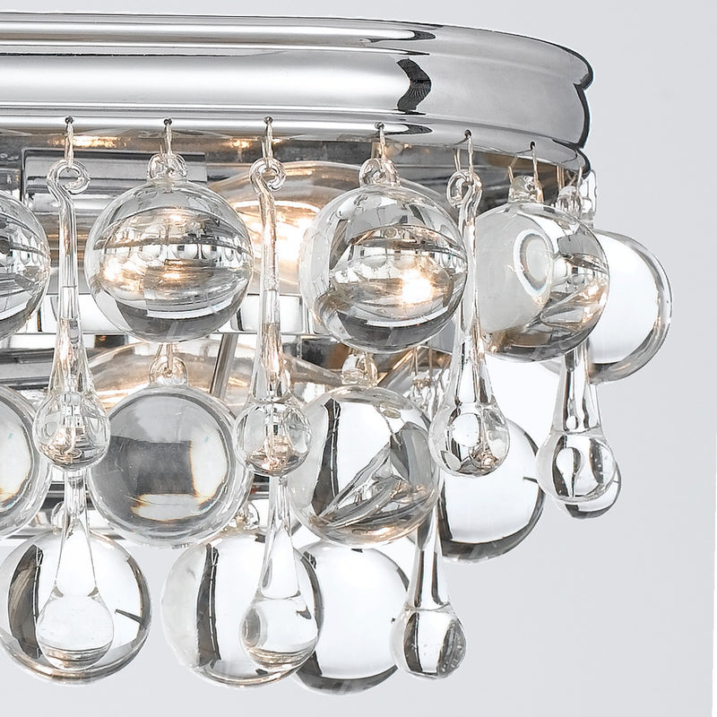 Calypso 6 Light 23" Bathroom Vanity in Polished Chrome
