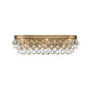 Calypso 6 Light 23" Bathroom Vanity in Vibrant Gold