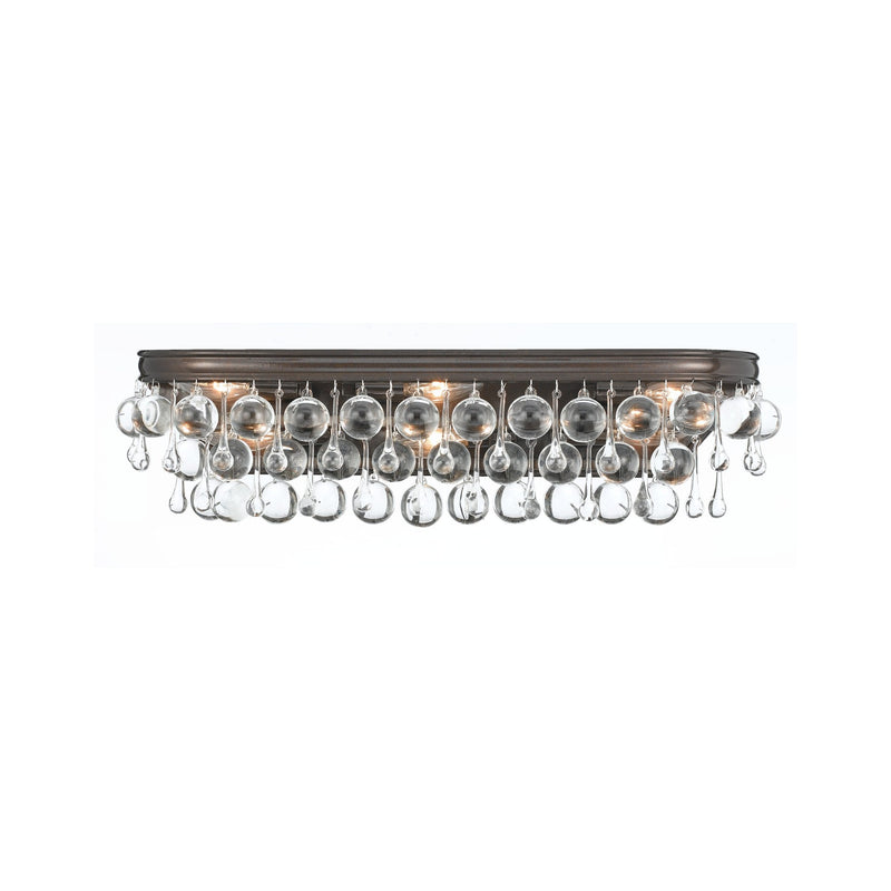 Calypso 6 Light 23" Bathroom Vanity in Vibrant Bronze