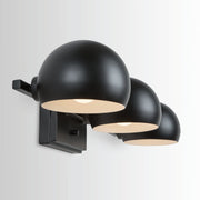 Hadley 3-Light Bath Vanity Light in Matte Black