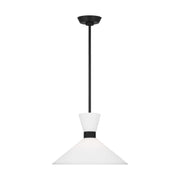 Belcarra Medium Pendant in Midnight Black