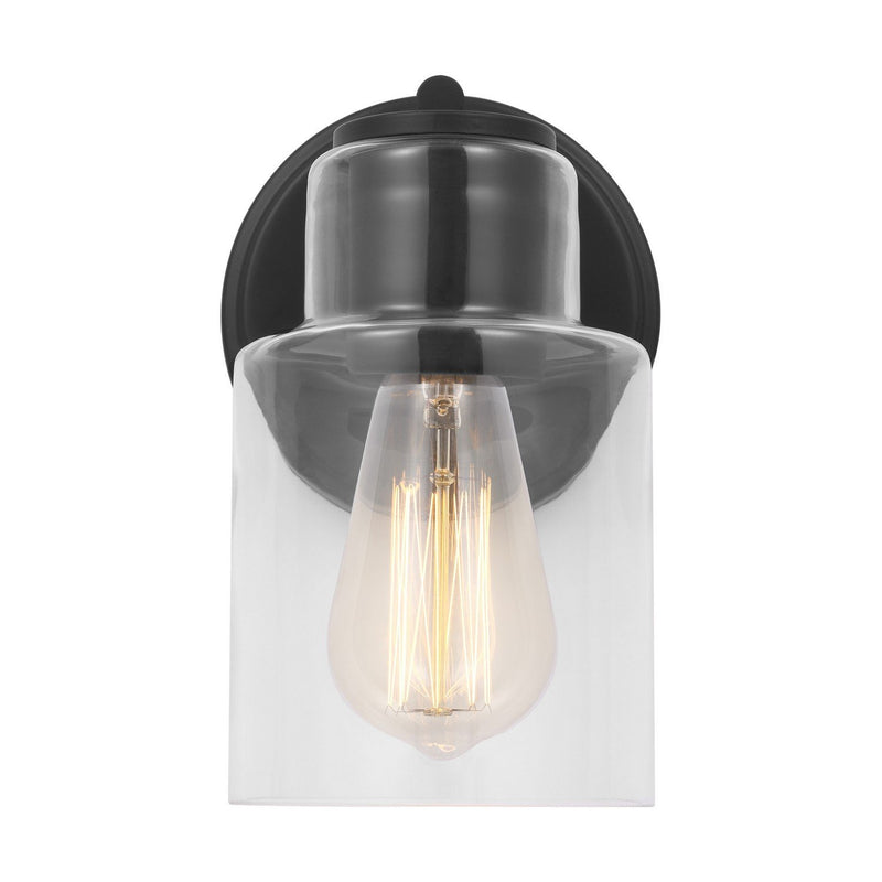 Sayward Bath Sconce in Midnight Black