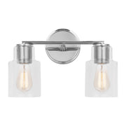 Sayward 2-Light Bath Vanity Light in Chrome