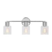 Sayward 3-Light Bath Vanity Light in Chrome