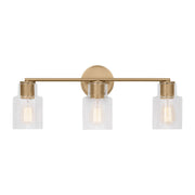 Sayward 3-Light Bath Vanity Light in Satin Brass