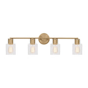 Sayward 4-Light Bath Vanity Light in Satin Brass