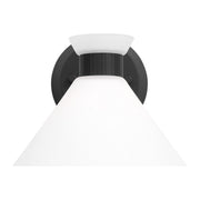 Belcarra Bath Sconce in Midnight Black