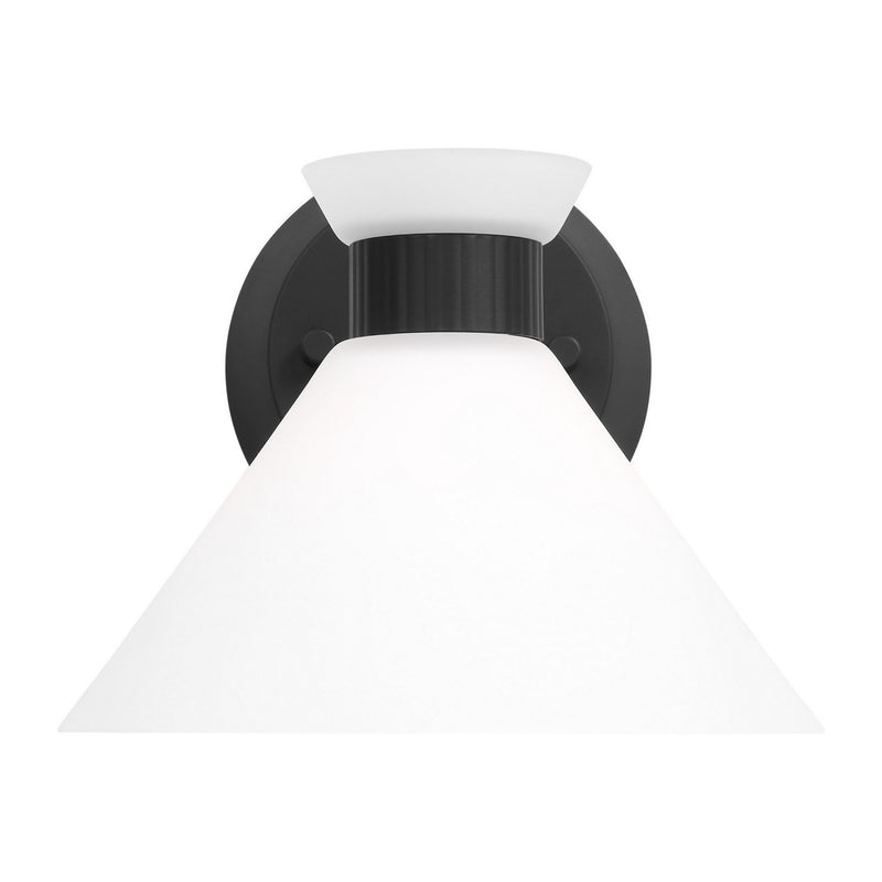 Belcarra Bath Sconce in Midnight Black