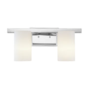 Astoria 2-Light Bath Vanity Light in Polished Chrome