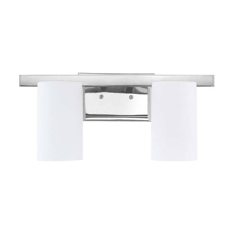 Astoria 2-Light Bath Vanity Light in Polished Chrome