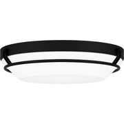 Dunbar Flush Mount in Matte Black