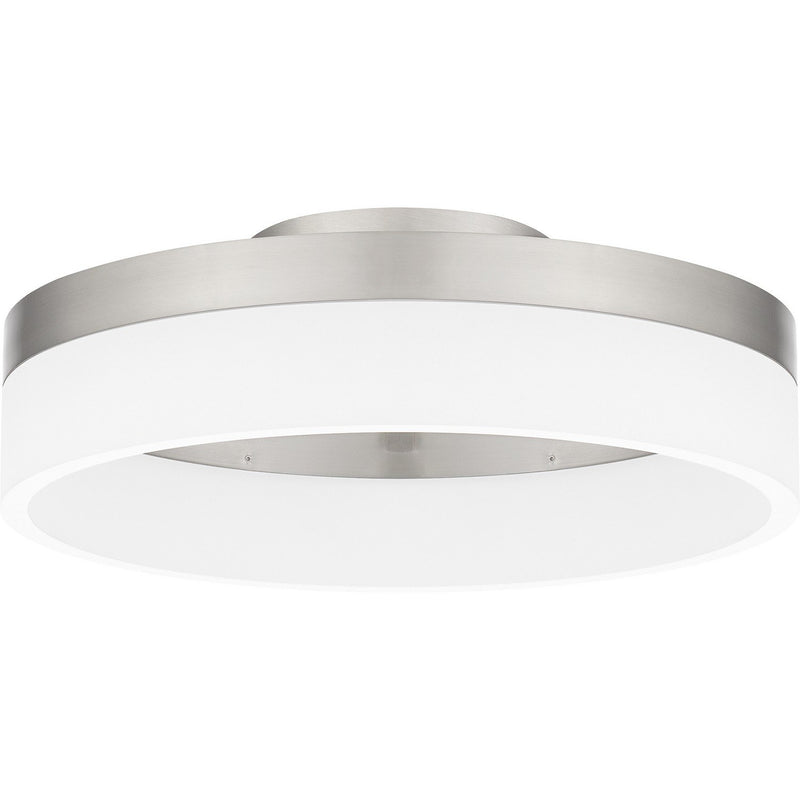 Cohen Flush Mount in Brushed Nickel