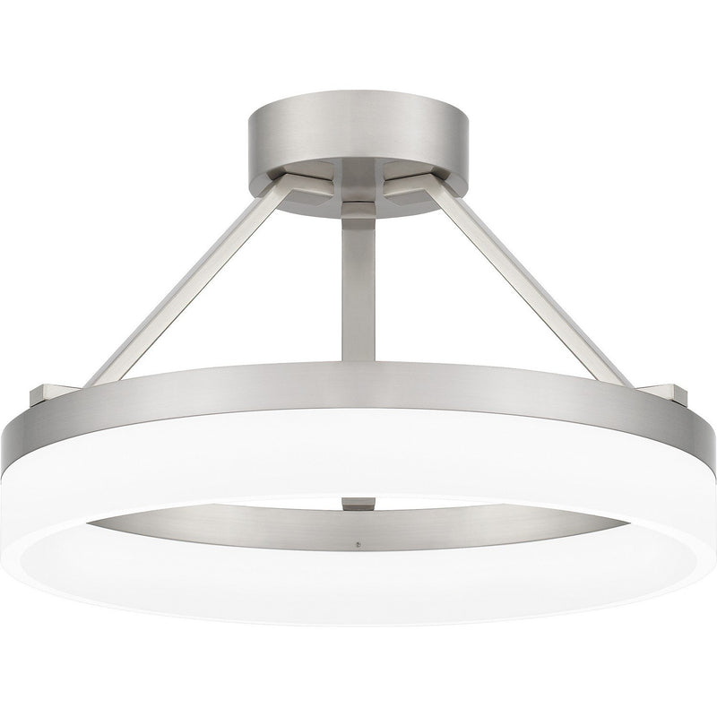 Cohen Semi-Flush Mount in Brushed Nickel