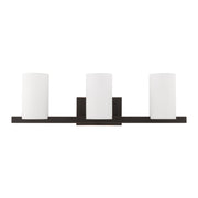 Astoria 3-Light Bath Vanity Light in Hand Applied Olde Bronze