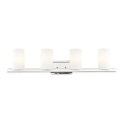 Astoria 4-Light Bath Vanity Light in Polished Chrome
