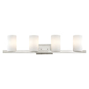 Astoria 4-Light Bath Vanity Light in Brushed Nickel