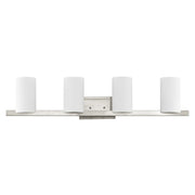 Astoria 4-Light Bath Vanity Light in Brushed Nickel
