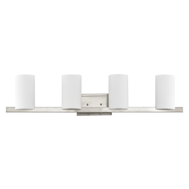 Astoria 4-Light Bath Vanity Light in Brushed Nickel