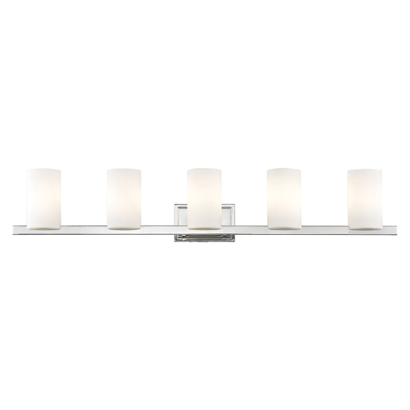 Astoria 5-Light Bath Vanity Light in Polished Chrome