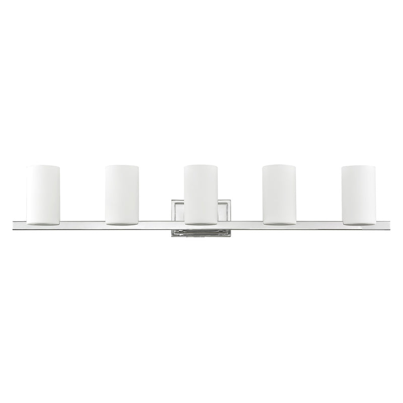 Astoria 5-Light Bath Vanity Light in Polished Chrome