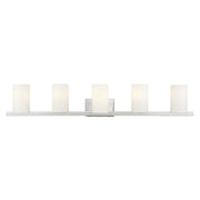 Astoria 5-Light Bath Vanity Light in Brushed Nickel