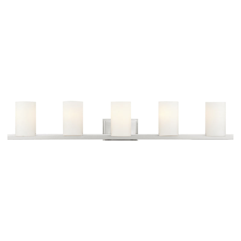 Astoria 5-Light Bath Vanity Light in Brushed Nickel
