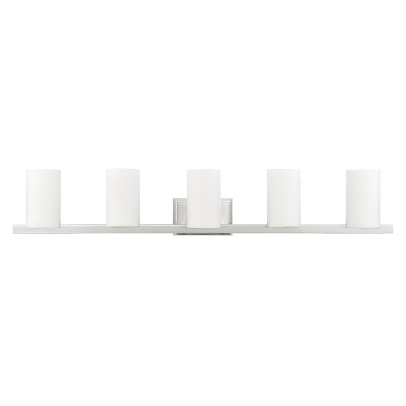 Astoria 5-Light Bath Vanity Light in Brushed Nickel