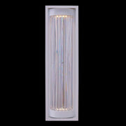 Cilindro Esterno 36" LED Outdoor Wall Sconce in Matte White